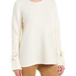 J. McLaughlin Tie Cuff Sleeve Sweater x